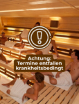Lernen Sie den richtigen Umgang in der Sauna.